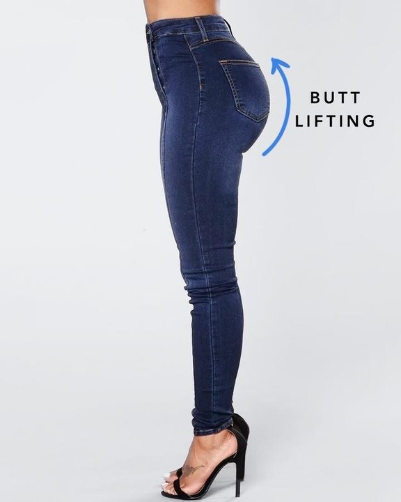 đ„Last day 49% OFFđ„Double Breasted High Waist Skinny Jeans