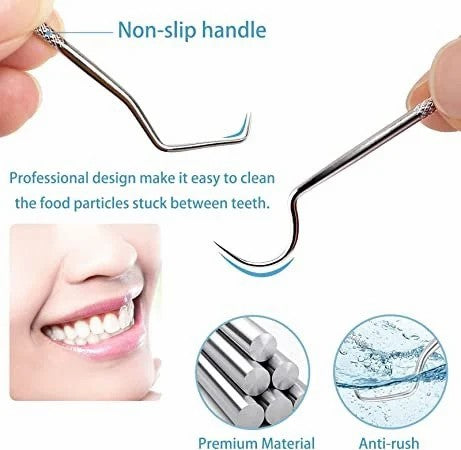 🔥Hot Sale - Stainless Steel Toothpick Set 7pcs
