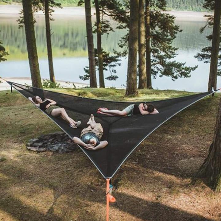 đ„Last Day Promotion 69% OFFđ„MULTI-PERSON HAMMOCK- PATENTED 3 POINT DESIGNđ„