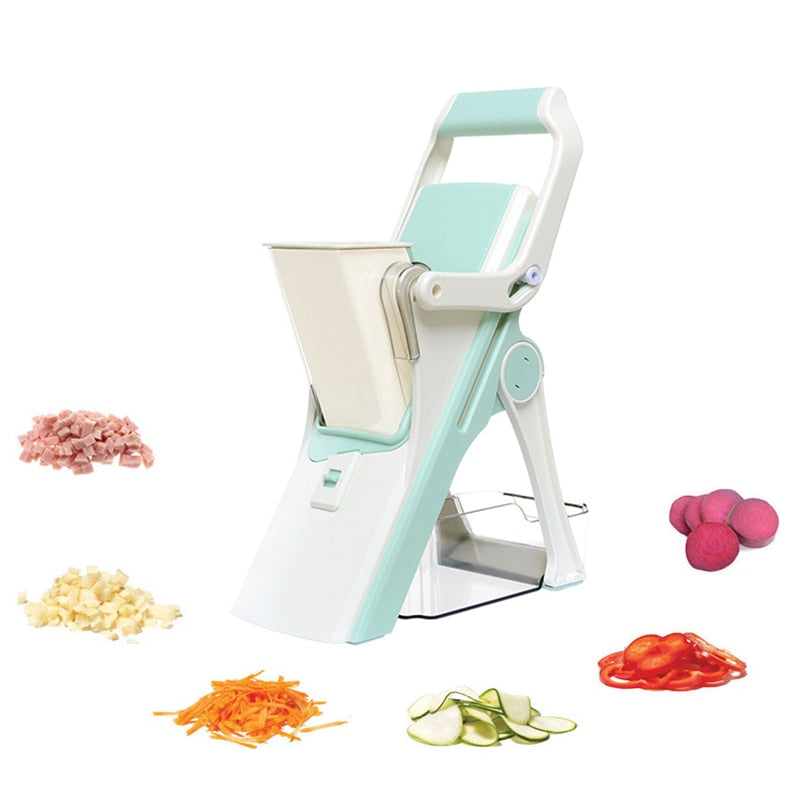 Multifunctional safe vegetable cutter
