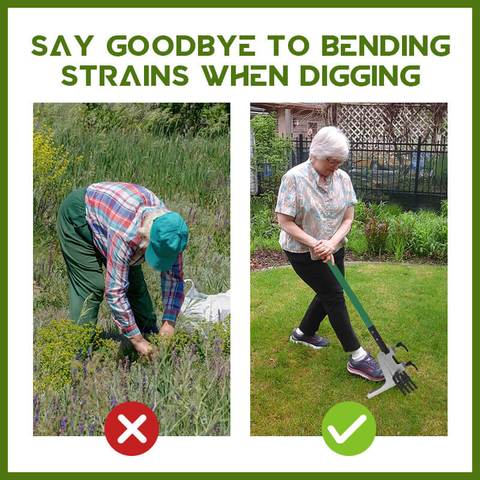 Labor-Saving Foot Weeding