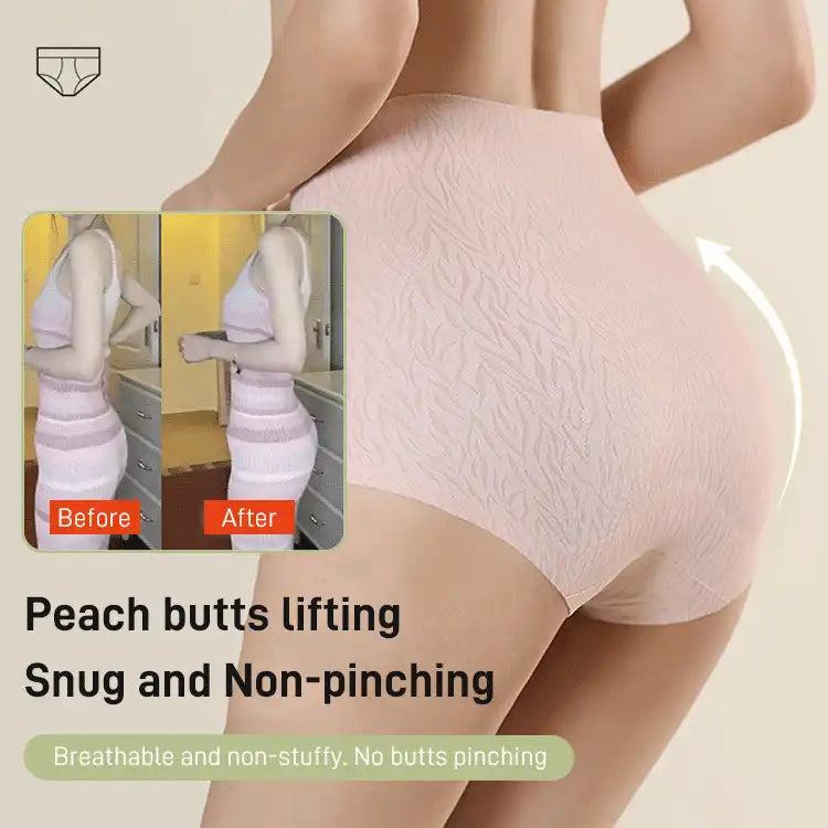 🎁Today Sale 49% OFF🔥Fresh Seamless High Waist Hip Lifting Tummy Control Panties