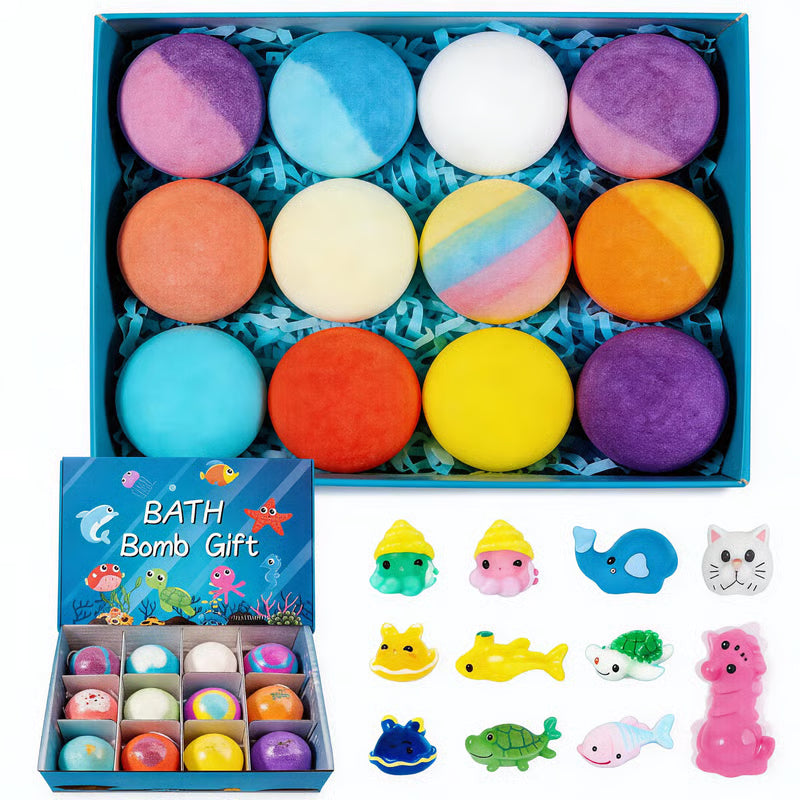 🔥🛁 Surprise Bath Bombs For Kids 🥚✨