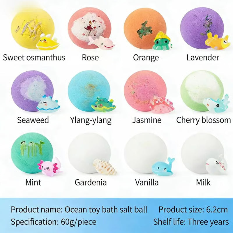 🔥🛁 Surprise Bath Bombs For Kids 🥚✨