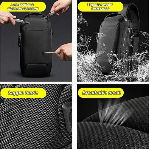 USB-Ladesport-Sling Anti-Diebstahl-Umhängetasche (Kaufen Sie 2 versandkostenfrei)