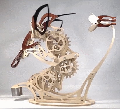 🔥🔥3D Mechanischer Kolibri aus Holz🐦-Ornament DIY Handmade Model🐦