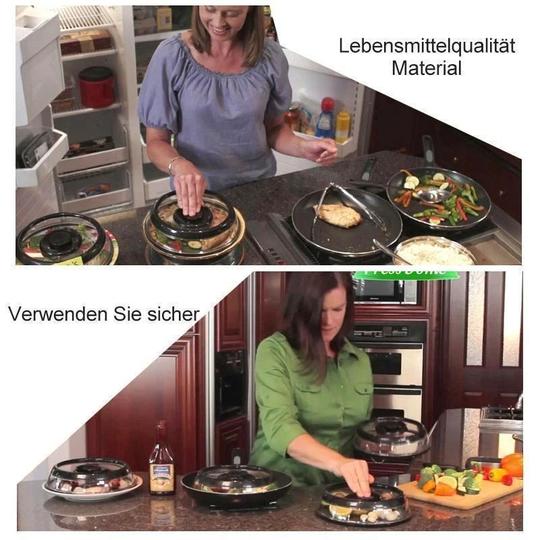 VAKUUM-LEBENSMITTELVERSIEGELUNGSABDECKUNG 