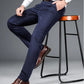 Pantalon de costume en soie glacée pour hommes