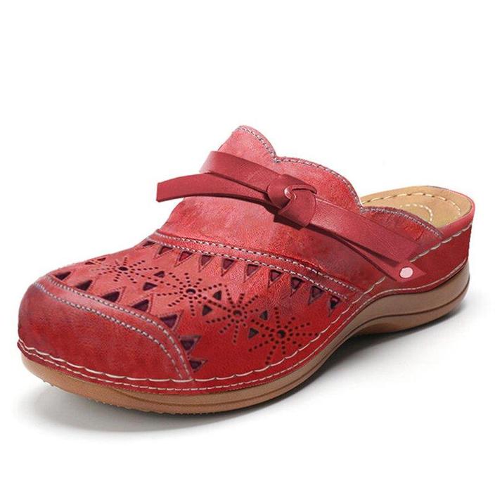Limited Edition Women Orthopedic Hollow Carved Diabetic Walking Sandals
