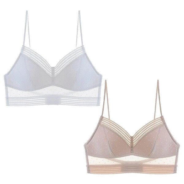🔥DERNIER JOUR 50 % DE RÉDUCTION - Soutien-gorge en dentelle sans fil à dos bas 