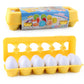 Oeufs éducatifs Montessori (12 œufs un ensemble) 