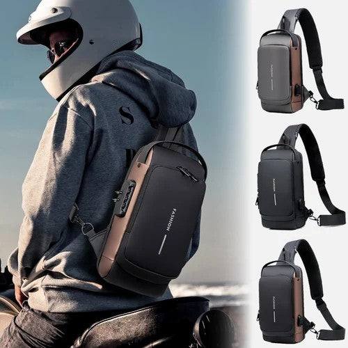 USB-Ladesport-Sling Anti-Diebstahl-Umhängetasche (Kaufen Sie 2 versandkostenfrei)