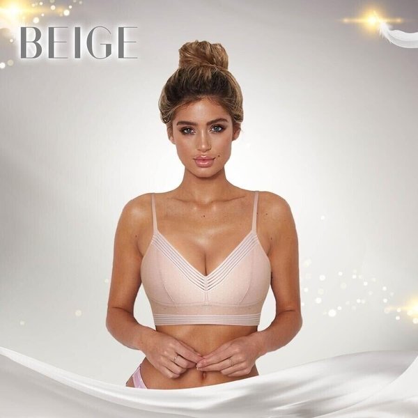 🔥DERNIER JOUR 50 % DE RÉDUCTION - Soutien-gorge en dentelle sans fil à dos bas 