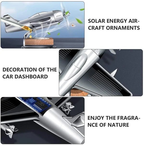 (🎁🔥HOT SALE - 48% OFF) Solar Aircraft With Unique Fragrance