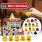 🎄🦆 Calendrier de l'Avent Canards en Caoutchouc de Noël 2022
