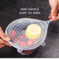 6 Pcs/Set Food Silicone Cover Cap