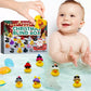 🎄🦆 Calendrier de l'Avent Canards en Caoutchouc de Noël 2022