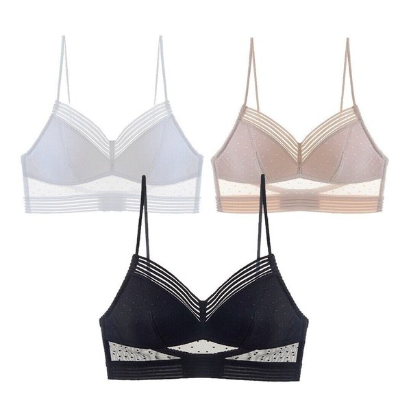 🔥DERNIER JOUR 50 % DE RÉDUCTION - Soutien-gorge en dentelle sans fil à dos bas 