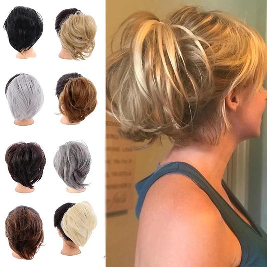 Der glatte Haarknoten