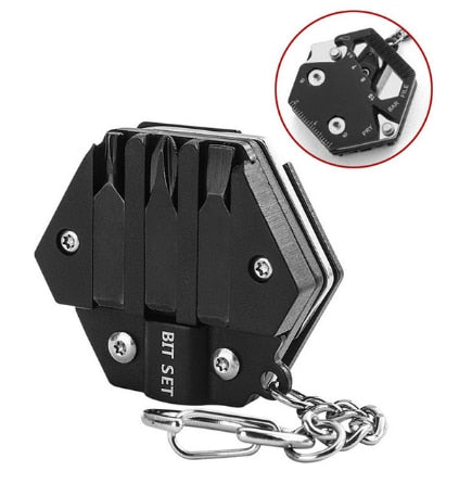 Multifunktionales Hexagon Coin Outdoor Tool