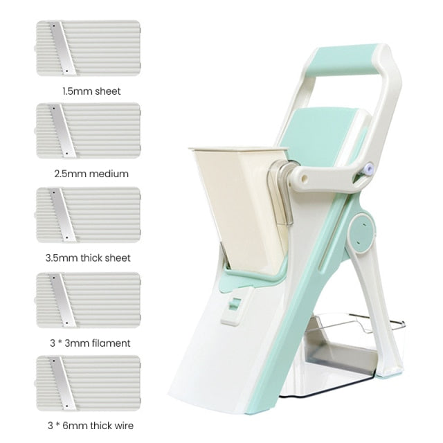 Multifunctional safe vegetable cutter