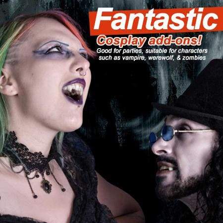 Retractable Halloween Vampire Fangs