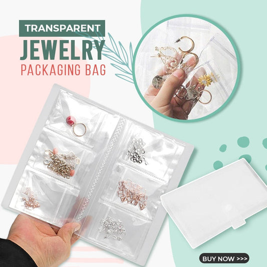 Das transparente Schmuck-Aufbewahrungsbuch